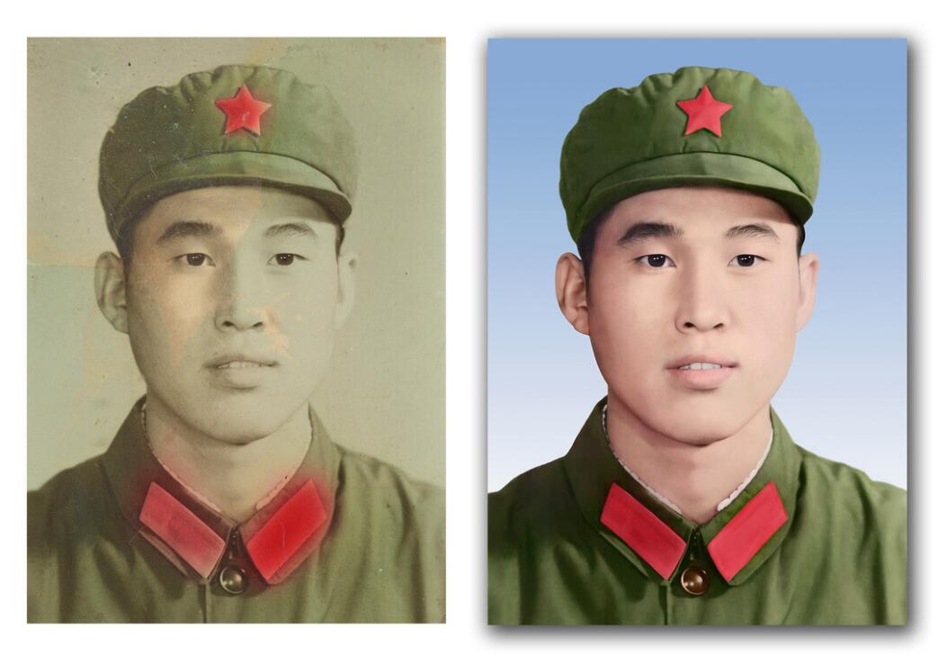 南山破损照片修复-18